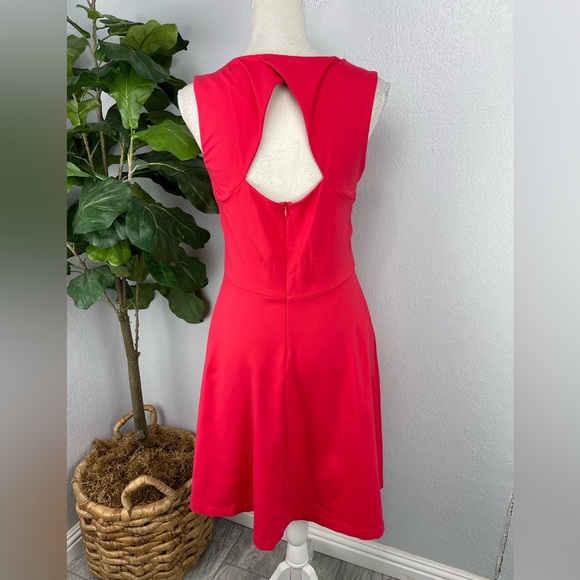 Cynthia ROWLEY Fuchsia Pink Sleeveless Circle Dress - Picture 2 of 4